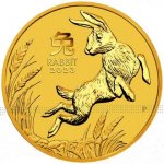 The Perth Mint zlatá mince Lunární Série III Rok Králíka 1/4 oz – Zbozi.Blesk.cz