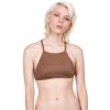 RVCA SOLID CROP TOP RAISIN dvoudílné