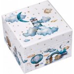 Hrací skříňka/šperkovnice Sladké sny Nef krémová/modrá – Zbozi.Blesk.cz