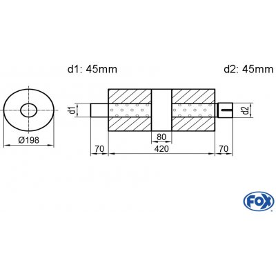 FOX UNI-K62642045s – Hledejceny.cz
