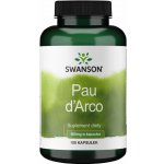 Swanson Pau d'Arco 500 mg 100 kapslí – Hledejceny.cz