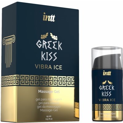 intt Greek Kiss Vibra Ice Massage Gel 15 ml – Zboží Dáma