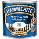 Akzo Nobel Hammerite přímo na rez antikorozní barva hladká bílá, 0,25L – HobbyKompas.cz