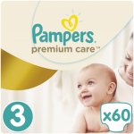 Pampers Premium Care 3 60 ks – Hledejceny.cz