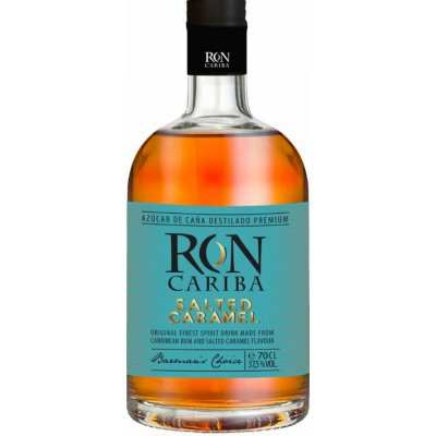 Ron Cariba Salted Caramel 37,5% 0,7 l (holá láhev) – Zboží Dáma