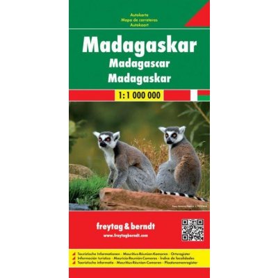 Automapa Madagaskar 1 : 1 000 000 – Zboží Mobilmania