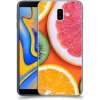 Pouzdro a kryt na mobilní telefon Samsung Pouzdro ACOVER Samsung Galaxy J6+ J610F s motivem Fruit