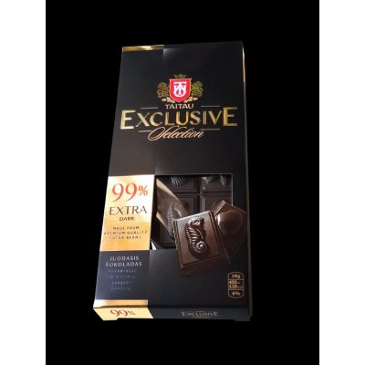 Taitau Exclusive Selection Hořká 99 % 90 g – Zboží Dáma