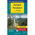 Střední Posázaví 1:50 000 turist. mapa – Hledejceny.cz
