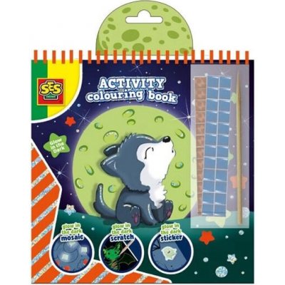SES Creative Kreativní sada Glow In The Dark 00118 – Hledejceny.cz
