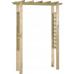 Dřevěná pergola oblouk 204 cm – Hledejceny.cz