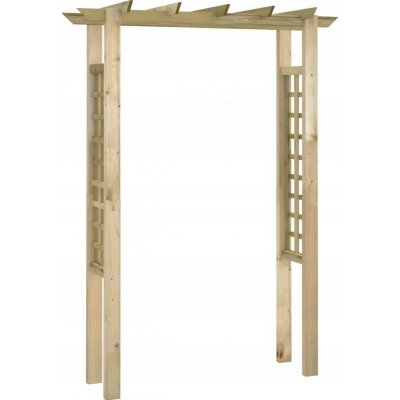 Dřevěná pergola oblouk 204 cm – Hledejceny.cz