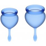 Satisfyer Mestruační kalíšek Feel good blue modrá – Zboží Dáma