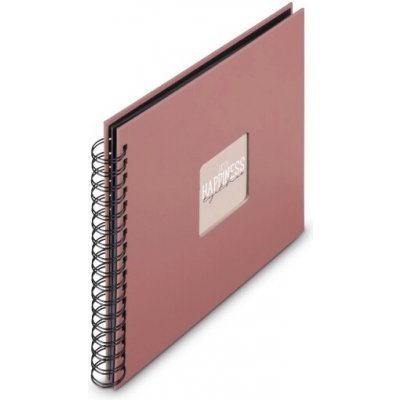 Fotoalbum Hama FINE ART, 50/28x24 - kroužková vazba, terra – Zboží Živě