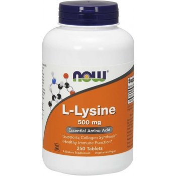 Now Foods L-Lysine 500 mg 250 tablet