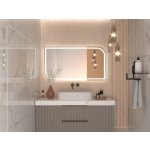 Artalo Atypické LED zrcadlo do koupelny A7 60 x 60 cm – Zboží Mobilmania