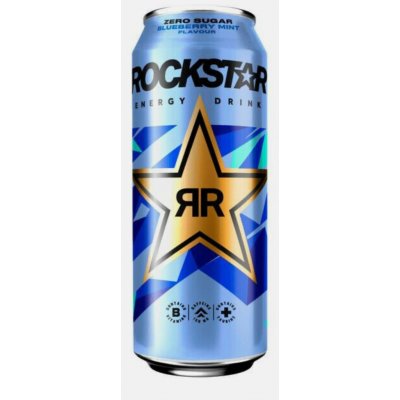 Rockstar Blueberry Mint 0,5 l – Zboží Dáma