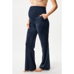 Anda těhotenské kalhoty Velur Ruta modrá – Zbozi.Blesk.cz