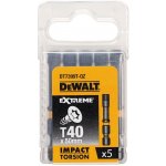 DeWalt DT7399T 5 ks Torx T40 EXTREME Torsion – HobbyKompas.cz