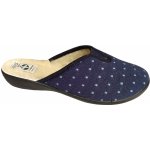 Adanex dámské pantofle DD 27906 vlněná podšívka modrá – Sleviste.cz