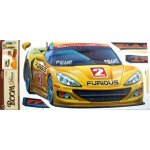 Anděl 643 samolepící dekorace žluté auto 69x32 cm – Sleviste.cz