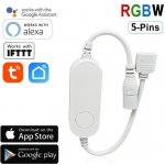 TUYA WiFi Dálkový IR ovladač k RGB-W LED pásku AS-WF-LS-W – HobbyKompas.cz