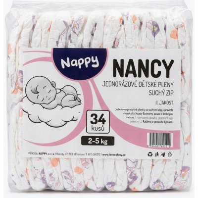 Nappy Nancy 2-5 kg 34 ks – Hledejceny.cz