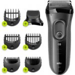 Braun Series 3 Shave & Style 3000BT černý – Zboží Dáma