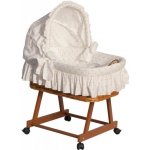 Scarlett Proutěný košík pro miminko s boudičkou Hvězdička béžová – Zboží Mobilmania