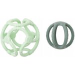 Nattou silikon BPA free Lapidou sloník zelená – Sleviste.cz