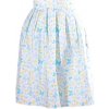 Dámská sukně Zavinovací sukně Jenny s motýly modrá
