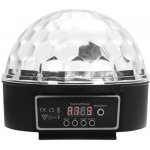 Eurolite LED Half Ball 6x 1W RGBAW DMX, paprskový efekt – Sleviste.cz