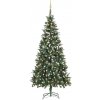 Vánoční stromek Meedo Umělý vánoční stromek s LED a sadou koulí 210 cm