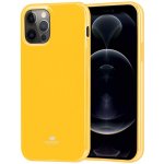 Pouzdro Mercury iPhone 12 / 12 Pro Jelly Yellow – Zboží Mobilmania
