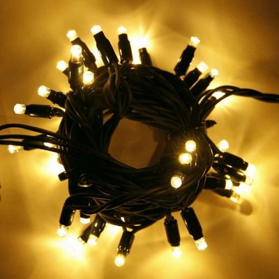 Vánoční HIGH PROFI LED řetěz 5 m propojovatelný, 40 LED, stále svítící, 230V Teplá bílá – Hledejceny.cz