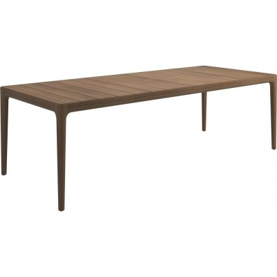 Gloster Teakový jídelní stůl Lima, obdélníkový 244x100x74,5 cm, rám teak, deska teak – Zbozi.Blesk.cz