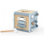 Label Label kostka aktivit modrá – Sleviste.cz