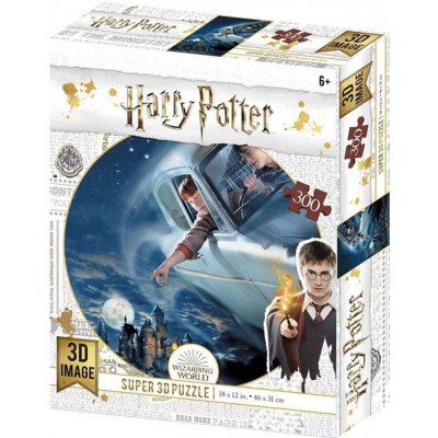PRIME 3D Harry Potter: Harry a Ron nad Bradavicemi 3D 300 dílků – Hledejceny.cz