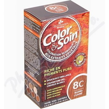 Color & Soin barva na vlasy 8C měděná blond 135 ml