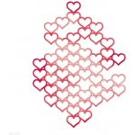 DP Craft vyřezávací šablona Srdce – Sleviste.cz