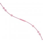 Saro Baby Silicone Catch All Hanger silikon šňůrka pink 1 ks – Zboží Dáma