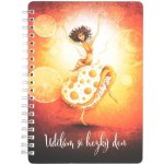 Bobo Kroužkový blok B6 čistý Udělám si hezký den 50 listů – Sleviste.cz