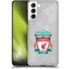 Pouzdro a kryt na mobilní telefon Samsung Pouzdro Head Case Samsung Galaxy S21 5G ZNAK LIVERPOOL FC OFFICIAL GEOMETRIC WHITE