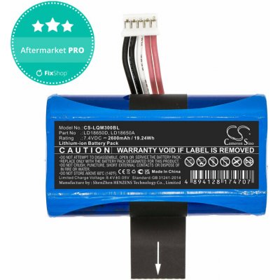 Baterie pro Ingenico Apos A8, 2600mAh, Li-Ion, 7.4V, LD18650D, HQ – Hledejceny.cz