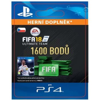FIFA 18 Ultimate Team - 1600 FIFA Points