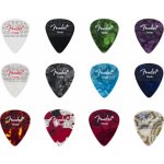 Fender 351 Dotted Celluloid Picks 12-Pack Thin Trsátko – Zboží Dáma