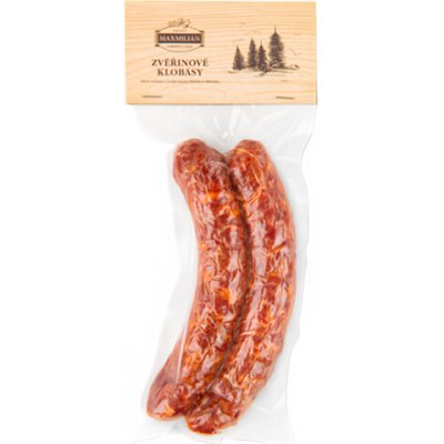 Maxmilián Zvěřinové klobásy 250 g – Zboží Dáma