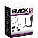 Black Velvets Vibrating ring a plug
