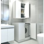 ASIR SU se skříňkou na pračku bílá – Zboží Dáma