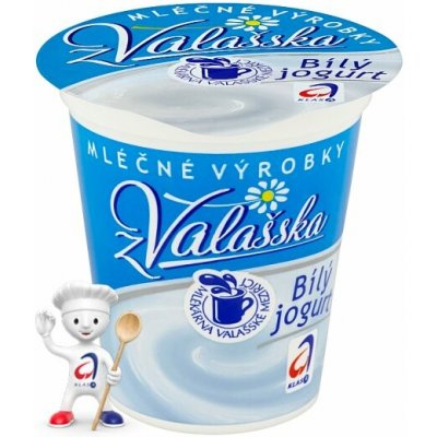 Mlékárna Valašské Meziříčí z Valašska Bílý jogurt 150 g – Hledejceny.cz